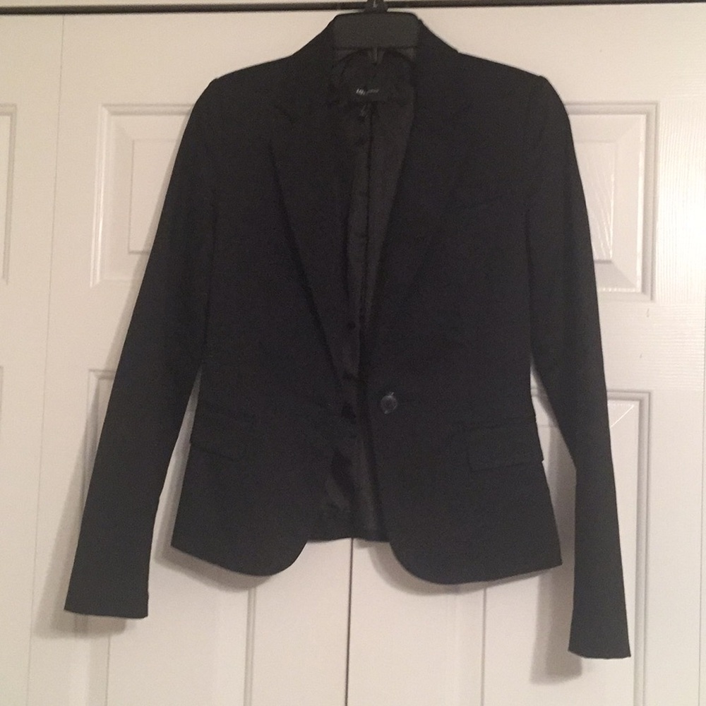 Mango Black Blazer
